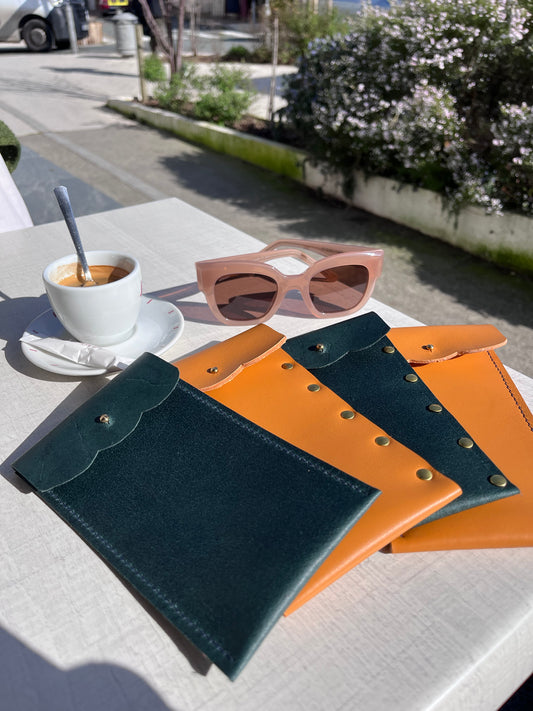 Etuis à lunettes - fait main - Maroquinerie artisanale