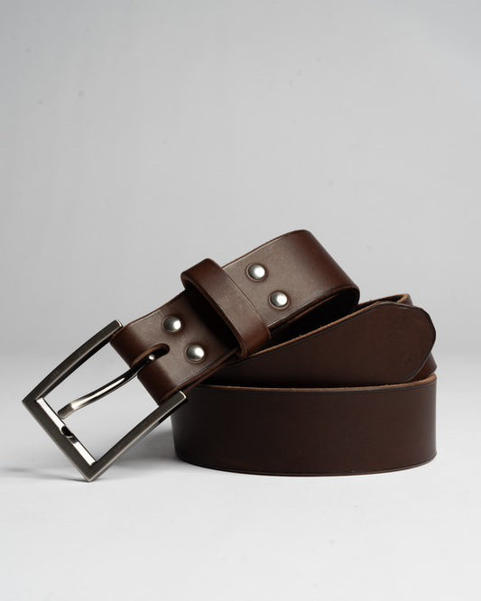 ceinture marron classique cuir 