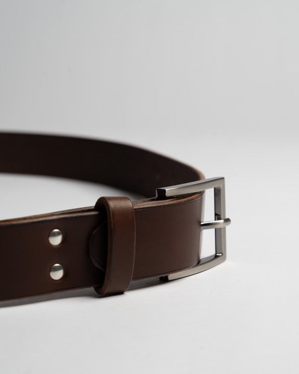 ceinture marron classique cuir 