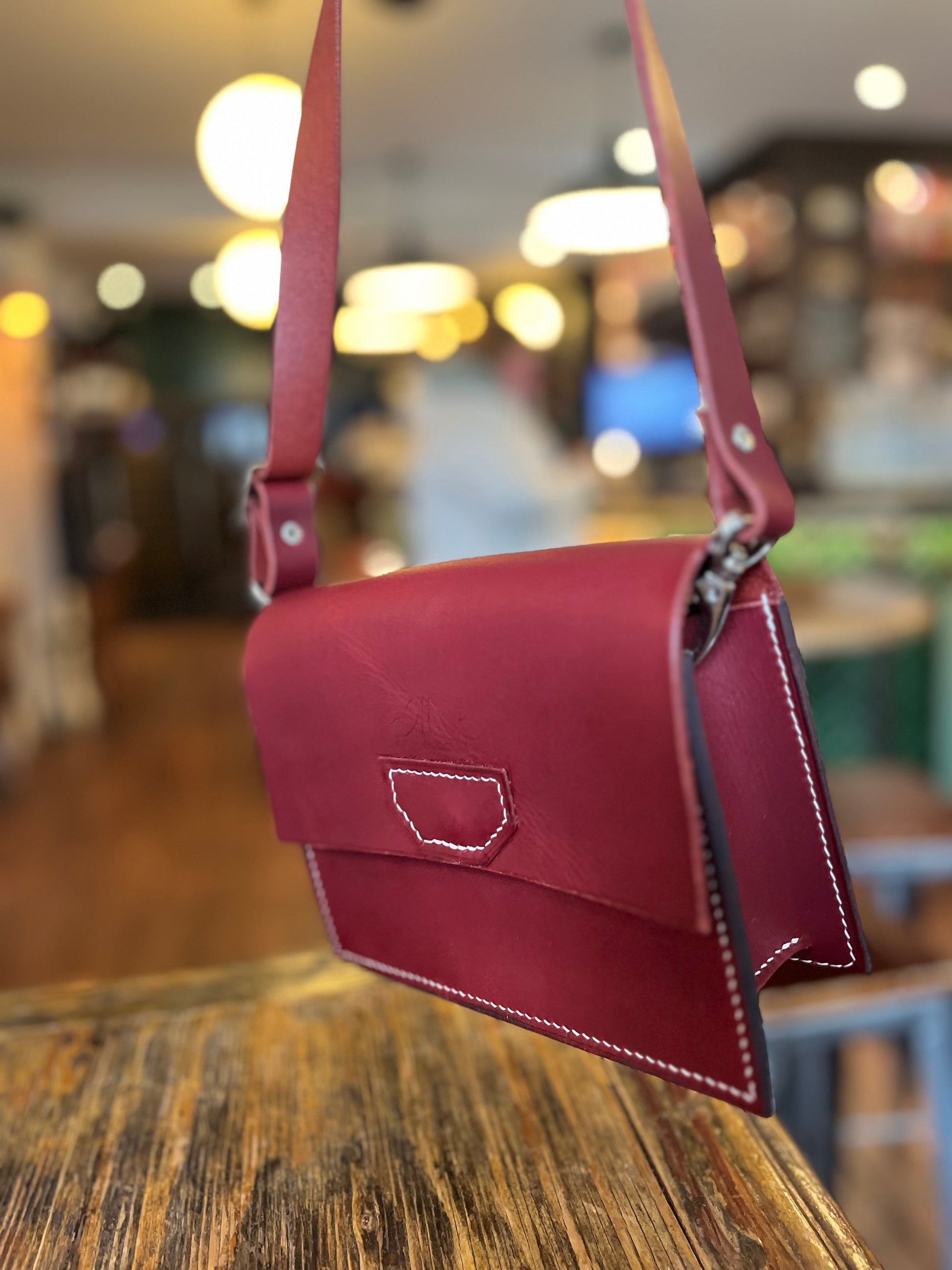 sac bandoulière cuir véritable